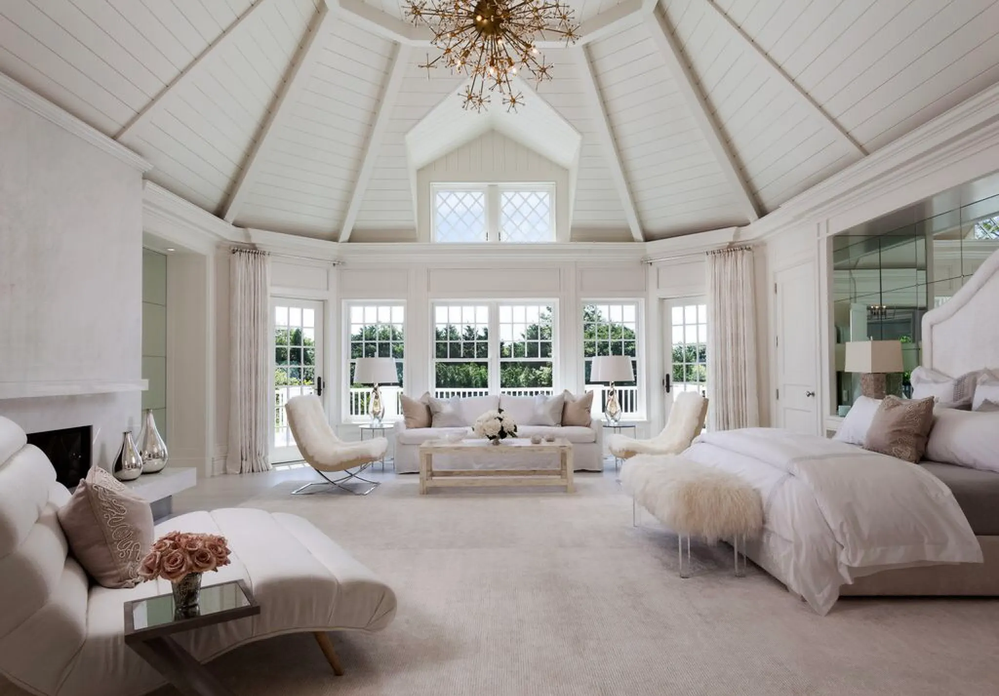 Elegant interior millwork and trim by Trim Master Interiors